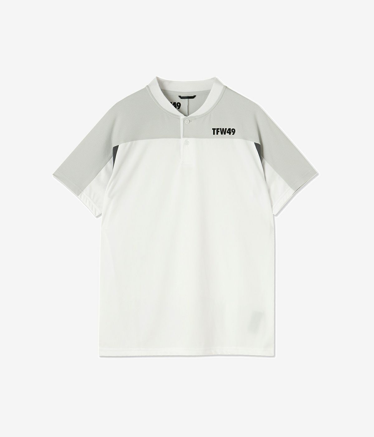 SIDE MESH COLLAR LESS POLO | TFW49（ティーエフダブリュー 