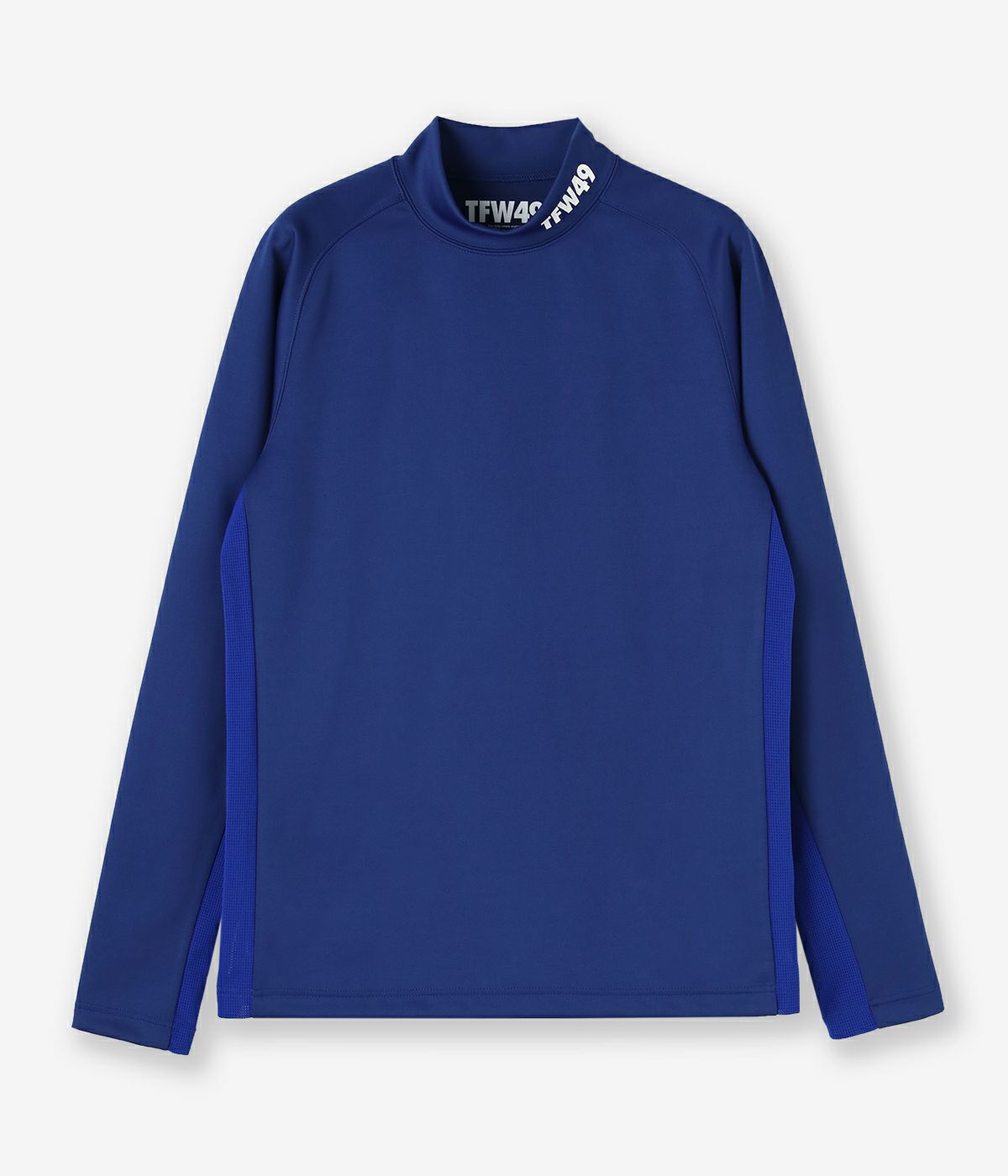 □限定 | 美品□ TFW49 MOCK NECK S/S ティーエフダブリュー BLUE size