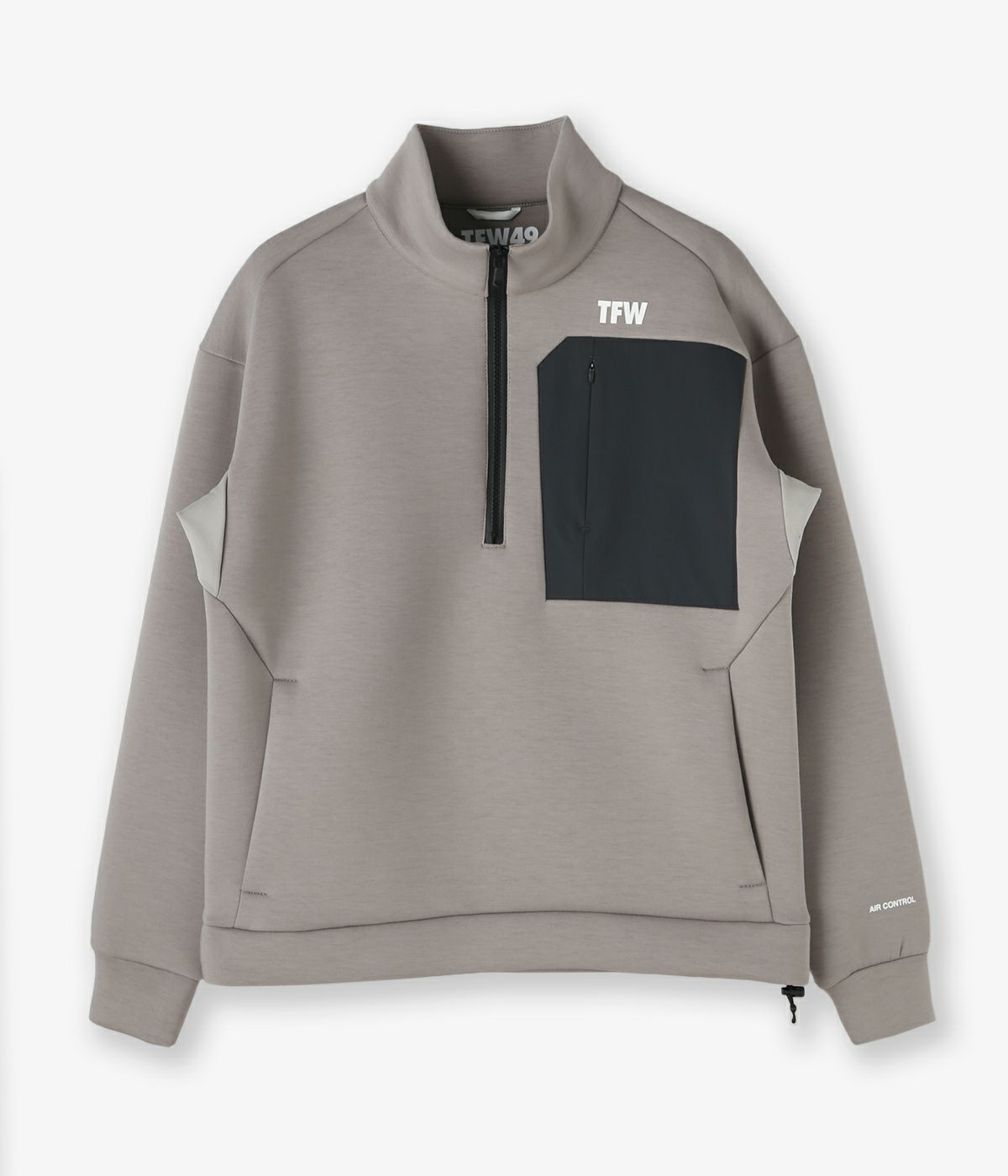 CARDBOARDMATERIAL HALF ZIP SWEAT | TFW49（ティーエフダブリュー 