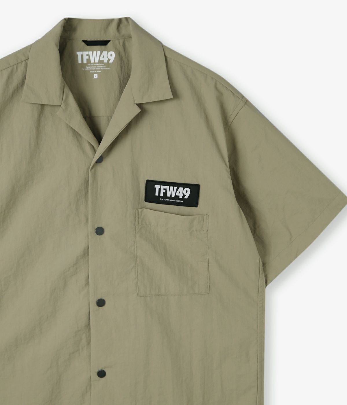 OPEN COLLAR SHIRT | TFW49（ティーエフダブリュー）Official EC Store