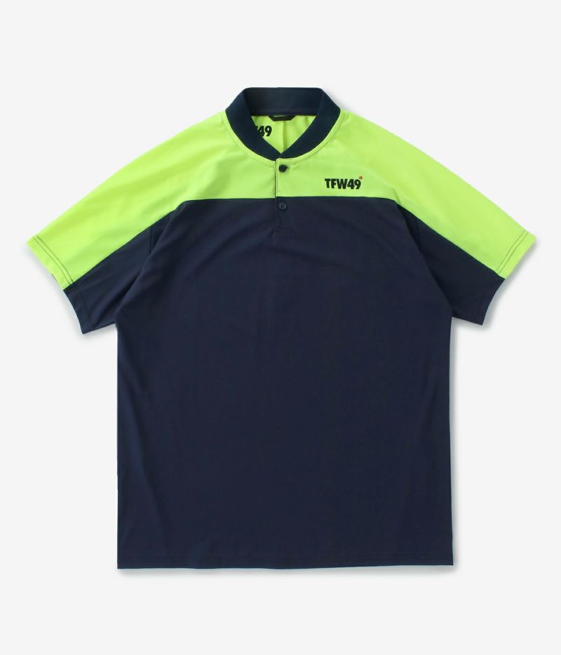 SIDE MESH COLLAR LESS POLO | TFW49（ティーエフダブリュー）Official 