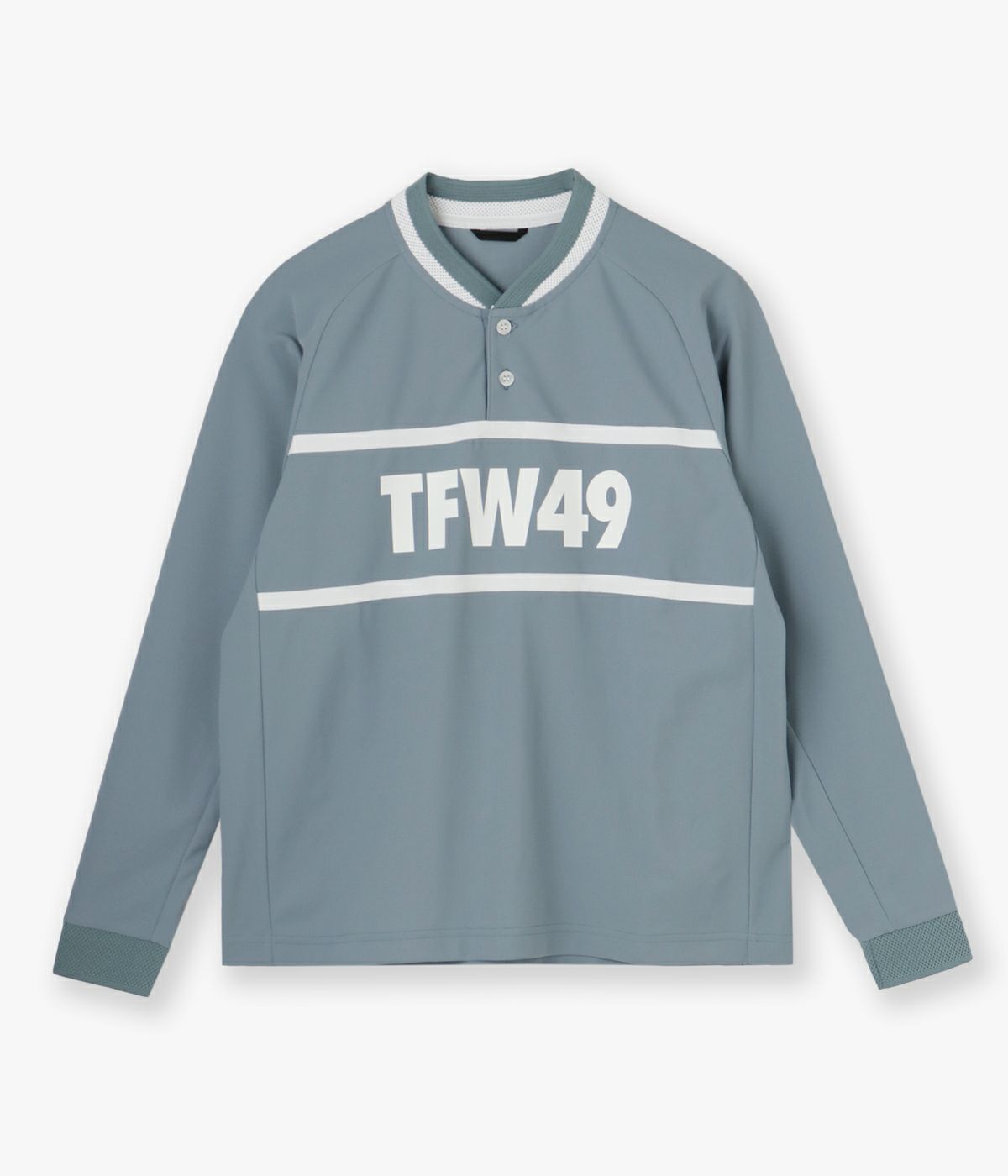 COLLARLESS POLO LS | TFW49（ティーエフダブリュー）Official EC Store 