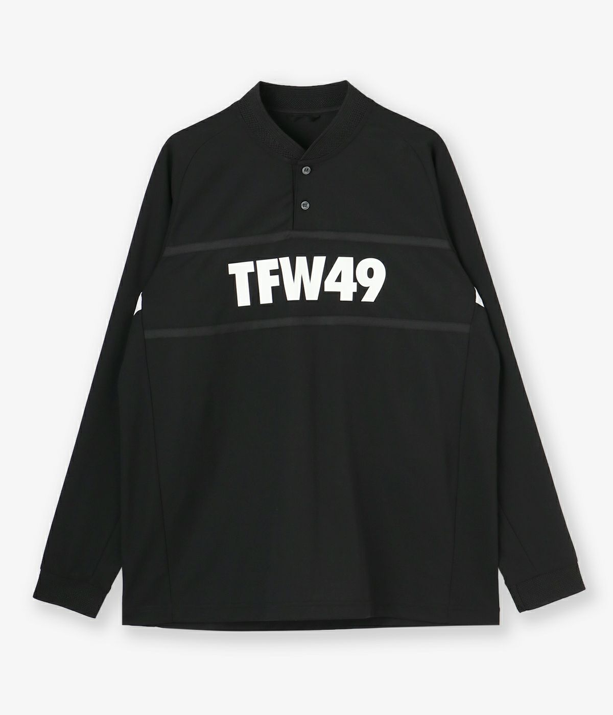 COLLAR LESS LS POLO | TFW49（ティーエフダブリュー）Official EC Store