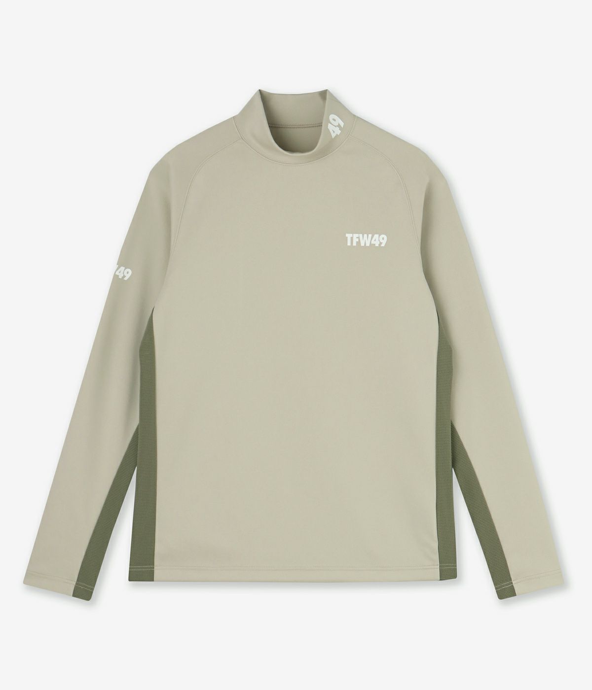 SIDE MESH MOCKNECK LONG SLEEVE | TFW49（ティーエフダブリュー