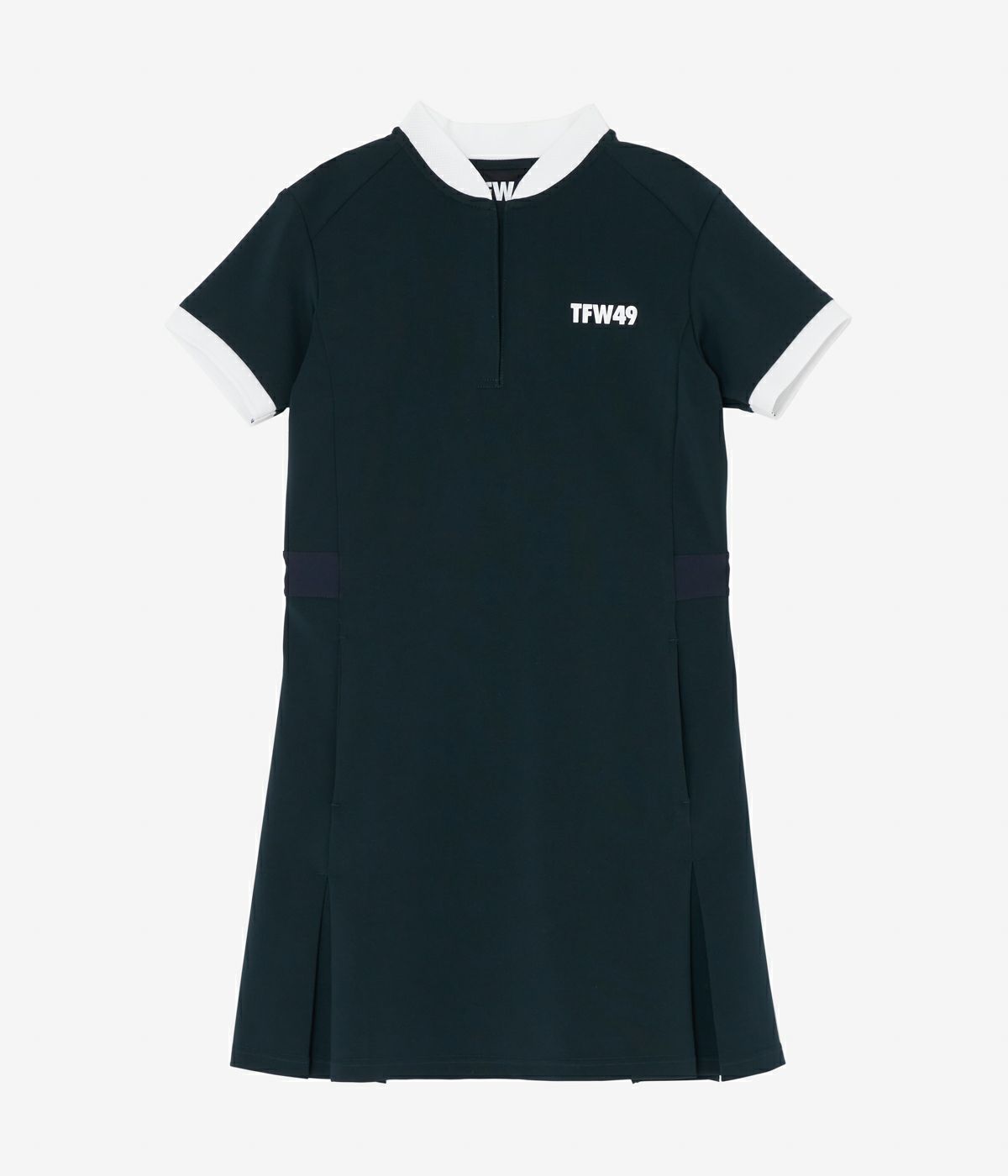 COLLAR LESS PLEATS ONEPIECE | TFW49（ティーエフダブリュー 