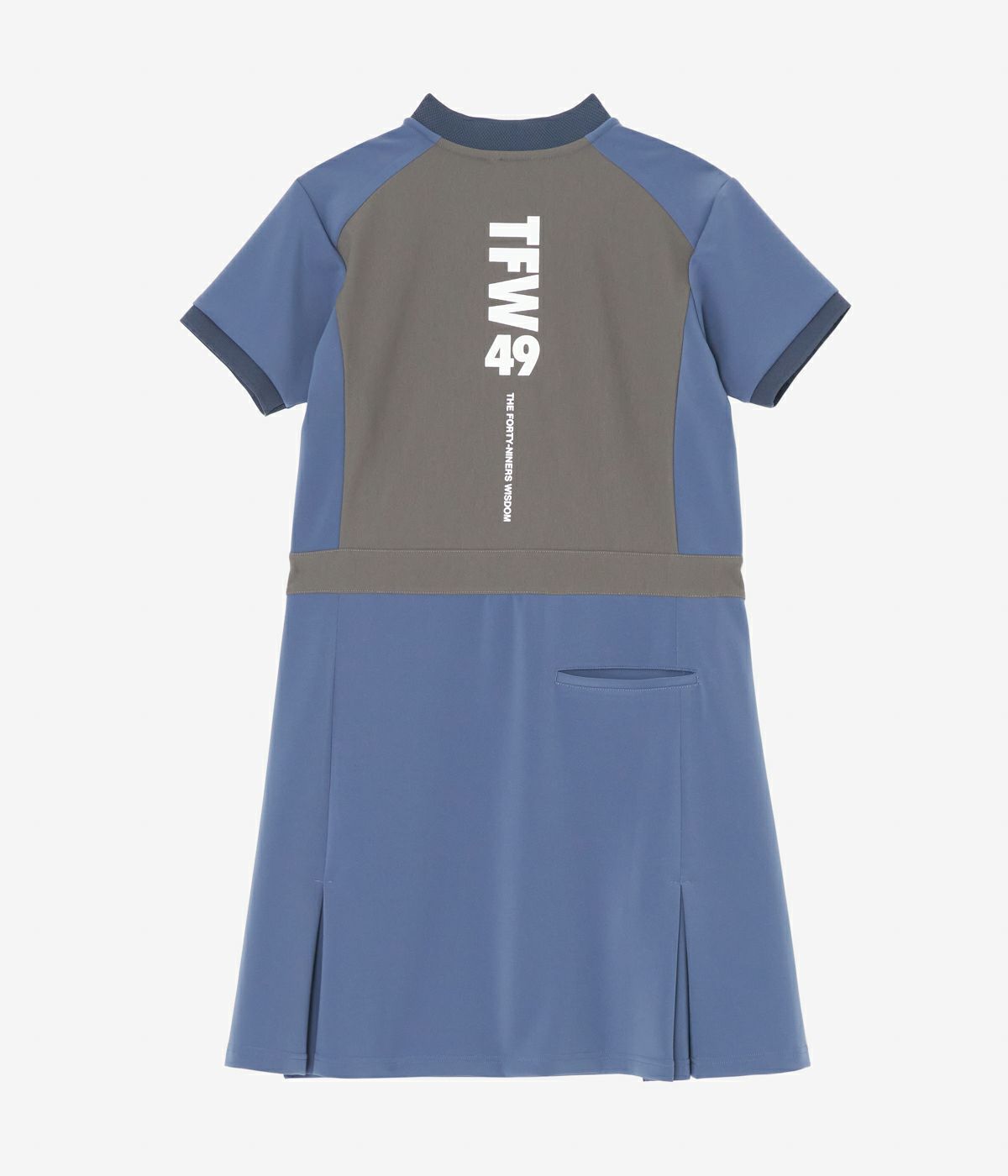 COLLAR LESS PLEATS ONEPIECE | TFW49（ティーエフダブリュー 