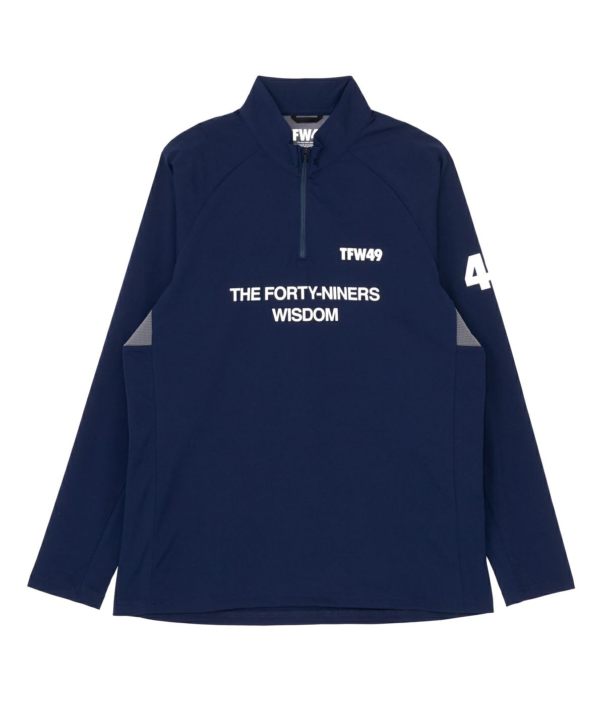 元値27,500円 新品 タグ付き TFW49 ハーフジップ モックネック M ｜シャツ