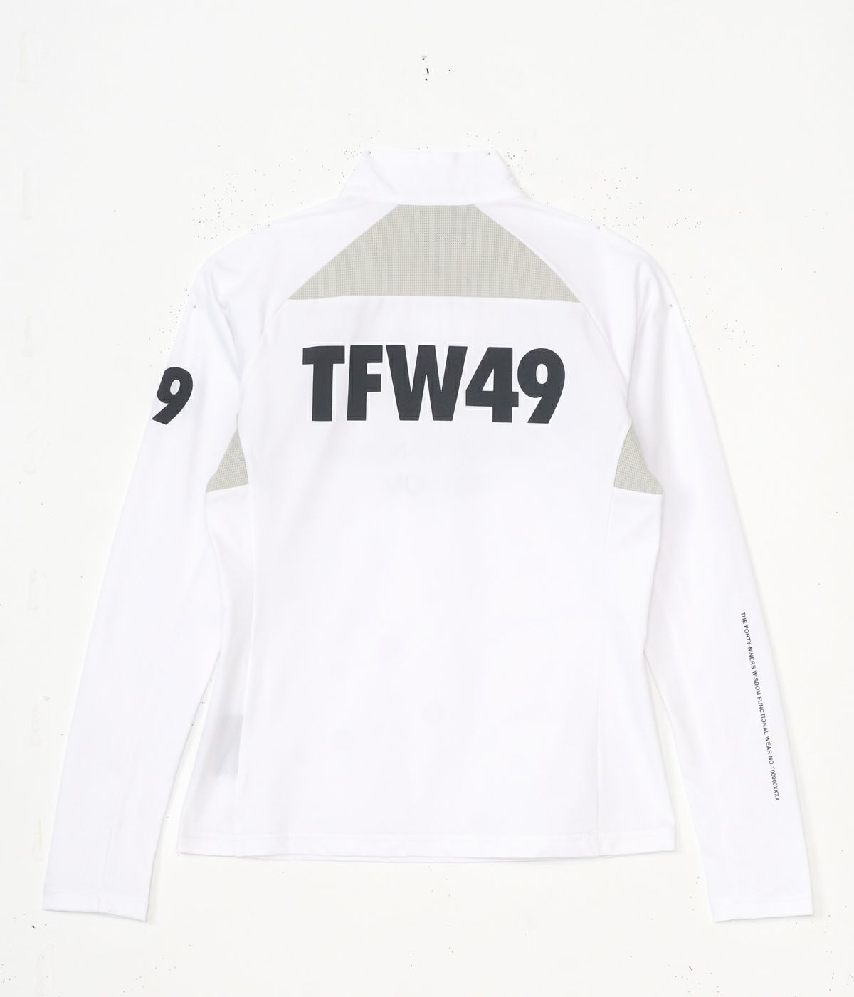 TFW49 L/S HALF ZIP MOCKNECK T （Mサイズ） SIDE ZIP HALF MOCKNECK | TFW49（ティーエフダブリュー