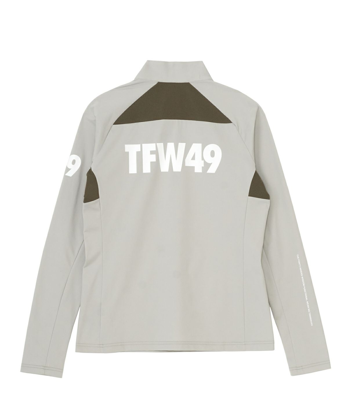 TFW49 L/S HALF ZIP MOCKNECK (Mサイズ) L/S HALF ZIP MOCKNECK | TFW49(ティーエフダブリュー