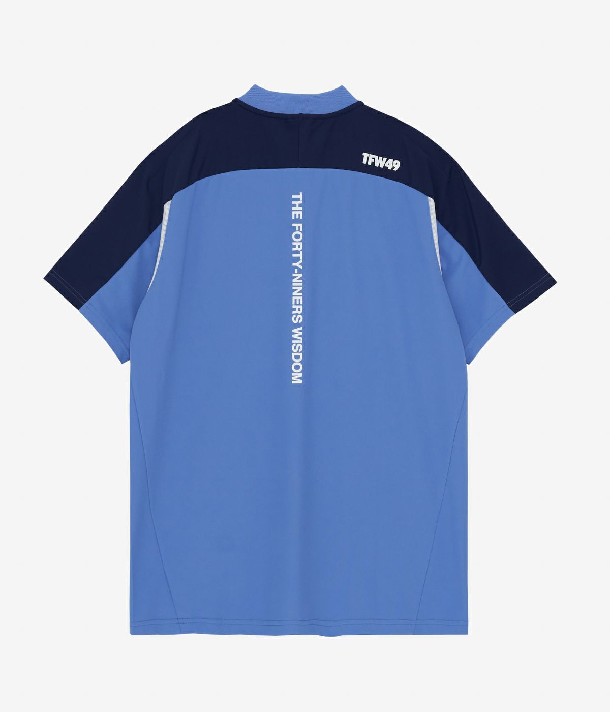 TFW49 SIDE MESH COLLAR LESS POLO Mサイズ