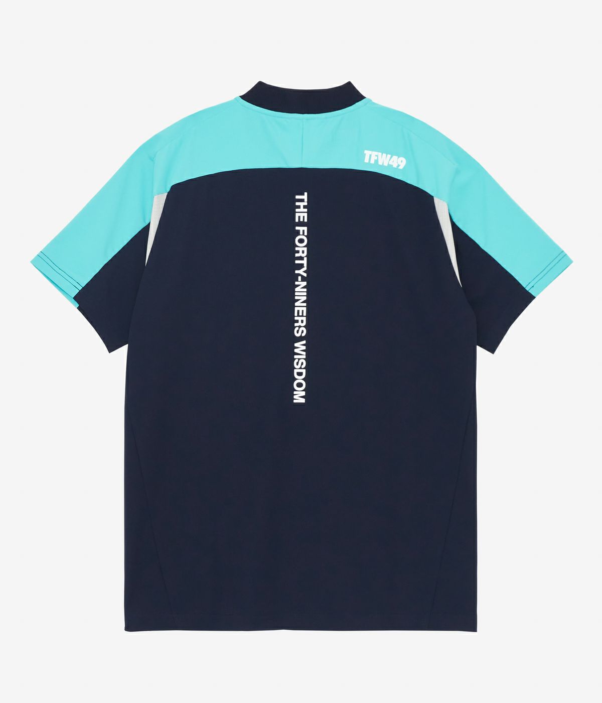 SIDE MESH COLLARLESS POLO | TFW49（ティーエフダブリュー）Official  