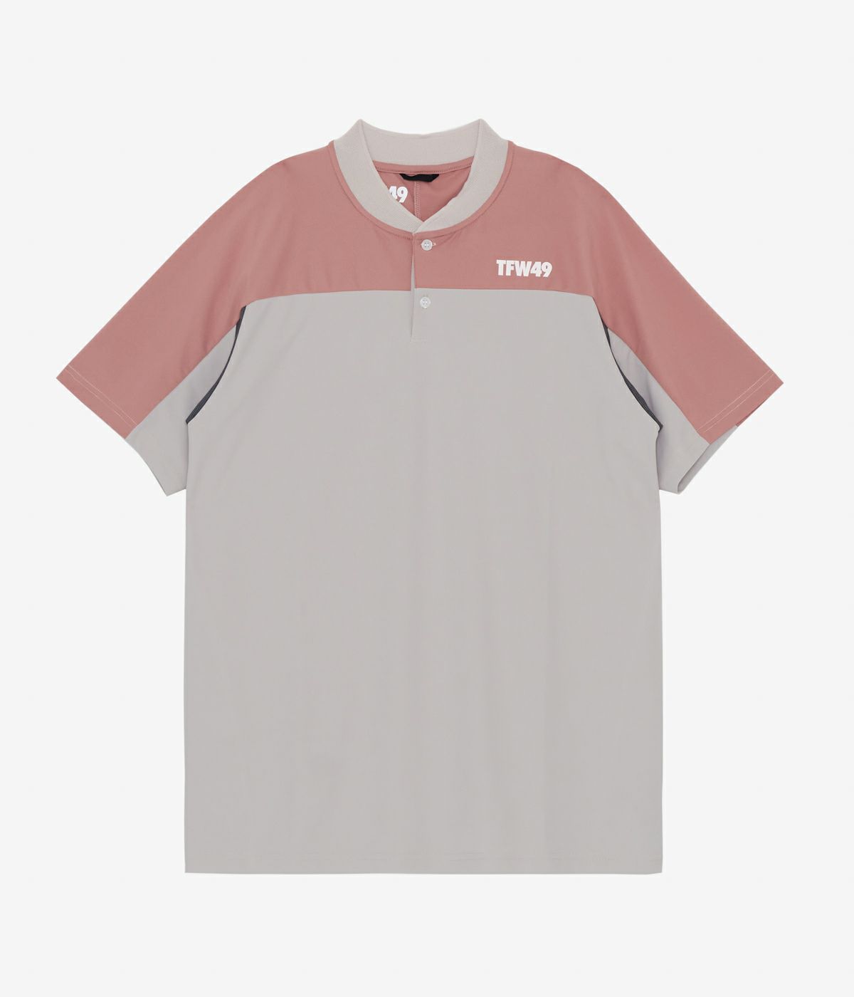 SIDE MESH COLLARLESS POLO | TFW49（ティーエフダブリュー）Official EC Store