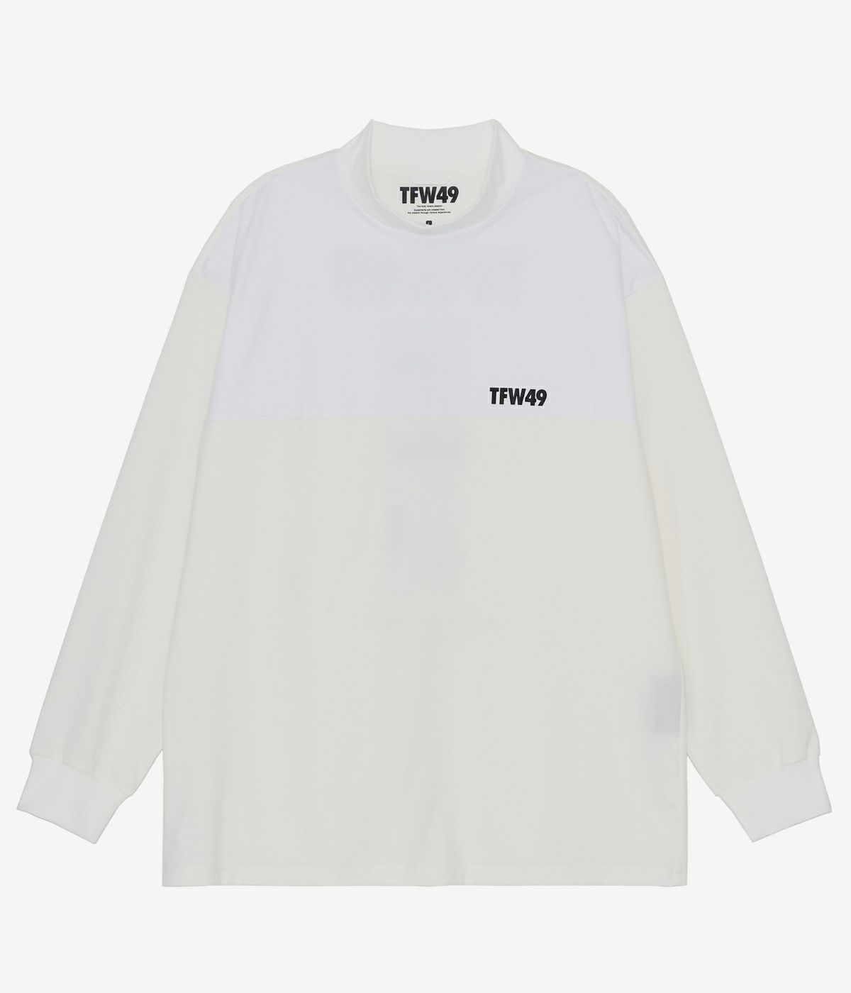 MOCKNECK PRINT LONG SLEEVE T | TFW49（ティーエフダブリュー  