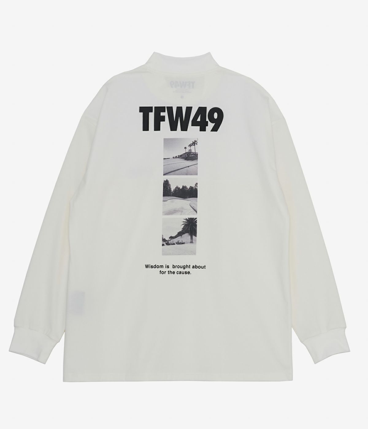 MOCKNECK PRINT LONG SLEEVE T | TFW49（ティーエフダブリュー  