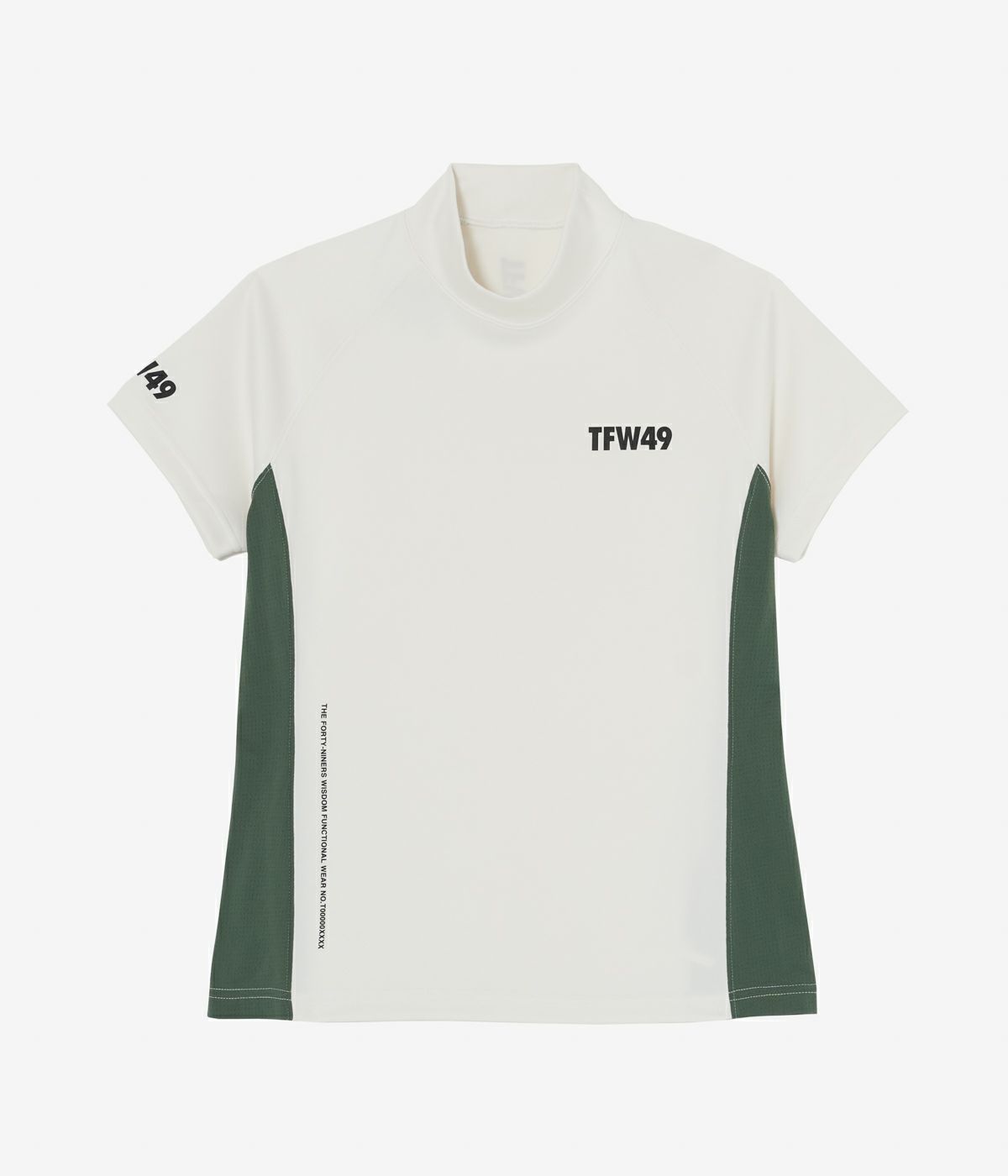 MOCKNECK SIDE MESH T | TFW49（ティーエフダブリュー）Official
