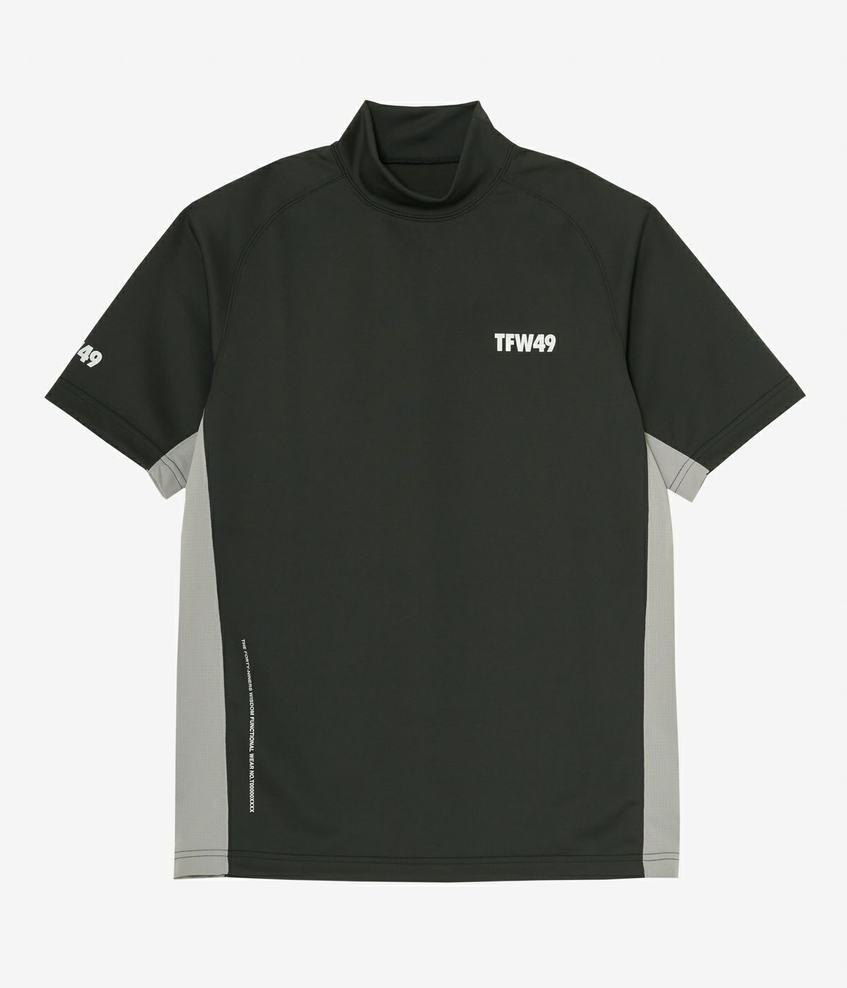 TFW49 SIDE MESH MOCKNECK S/S T