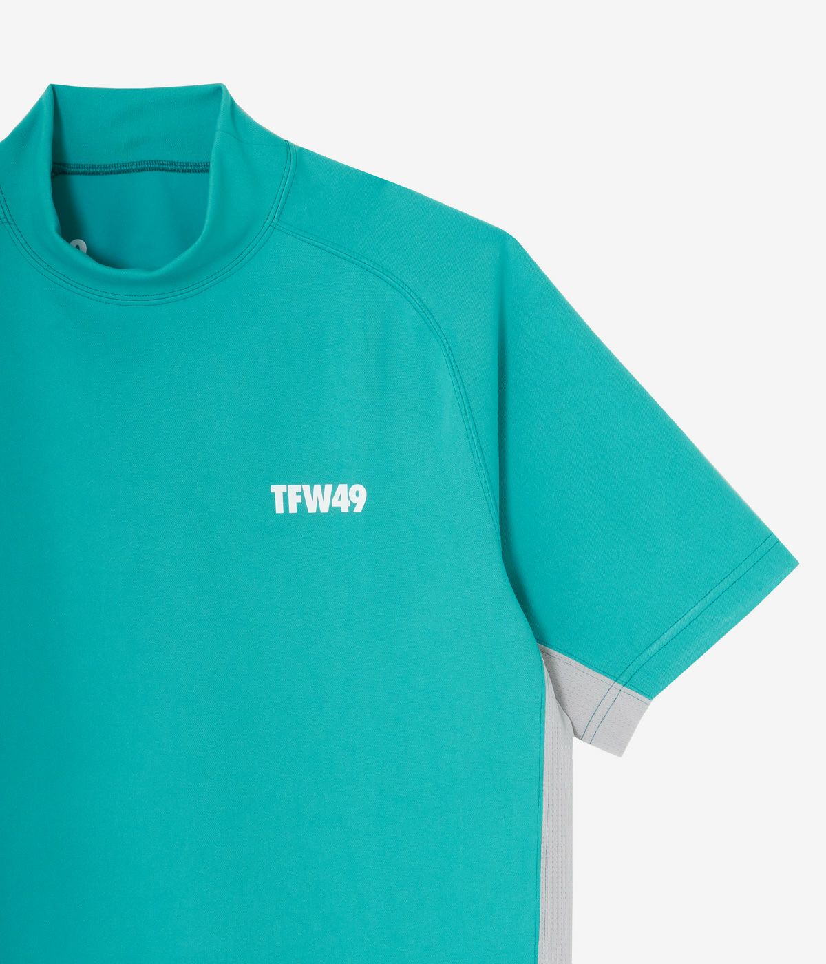 SIDE MESH MOCKNECK T | TFW49（ティーエフダブリュー）Official
