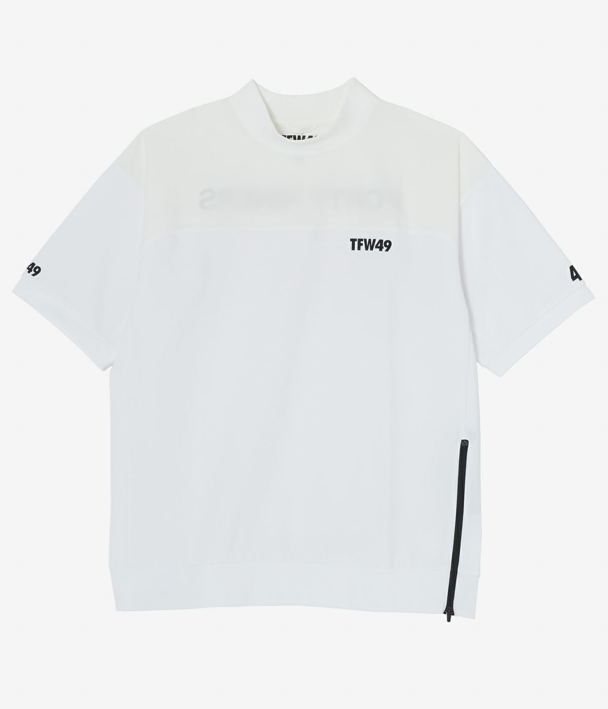 SIDE ZIP HALF MOCKNECK | TFW49（ティーエフダブリュー）Official EC 