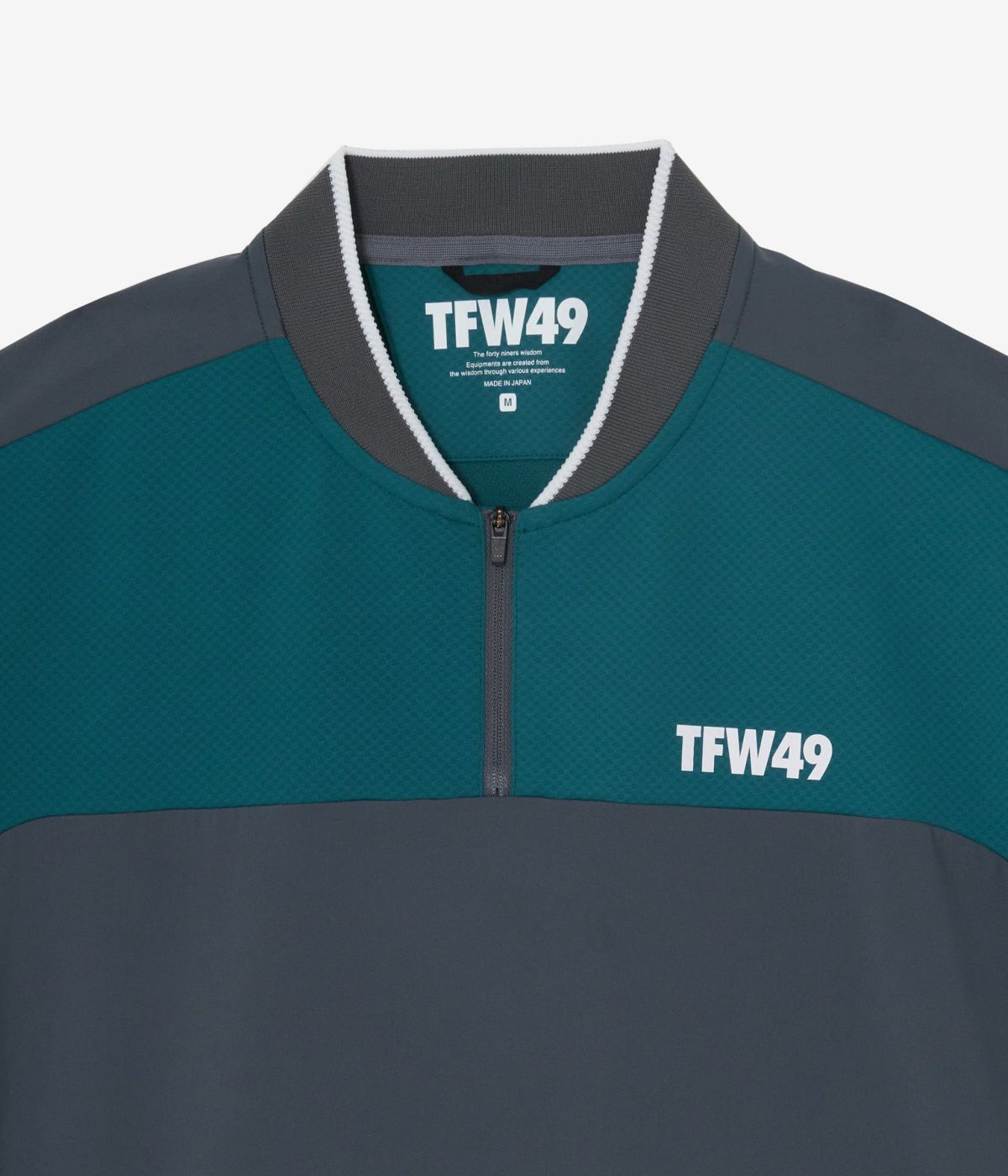 RELAX COLLARLESS HALFZIP POLO | TFW49（ティーエフダブリュー