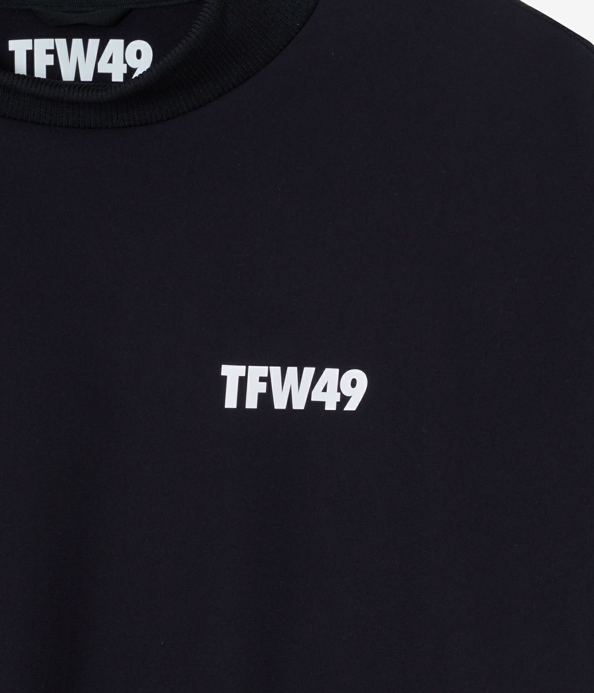 美品 現行タグ V12 ALINE CREW モックネック ボンディング XXL antiqua ポンチロンT ロンT メンズ トップス 長袖 無地 モック