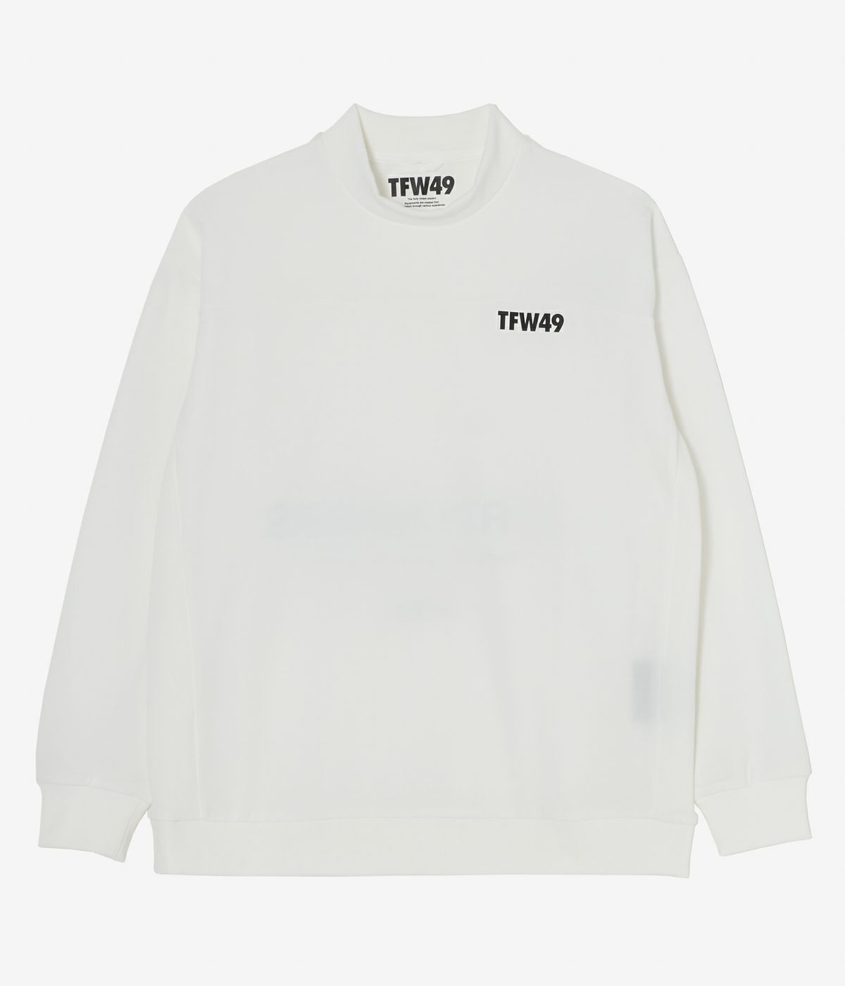 THICK COLLAR CREW NECK PRINT LONG T | TFW49（ティーエフダブリュー  
