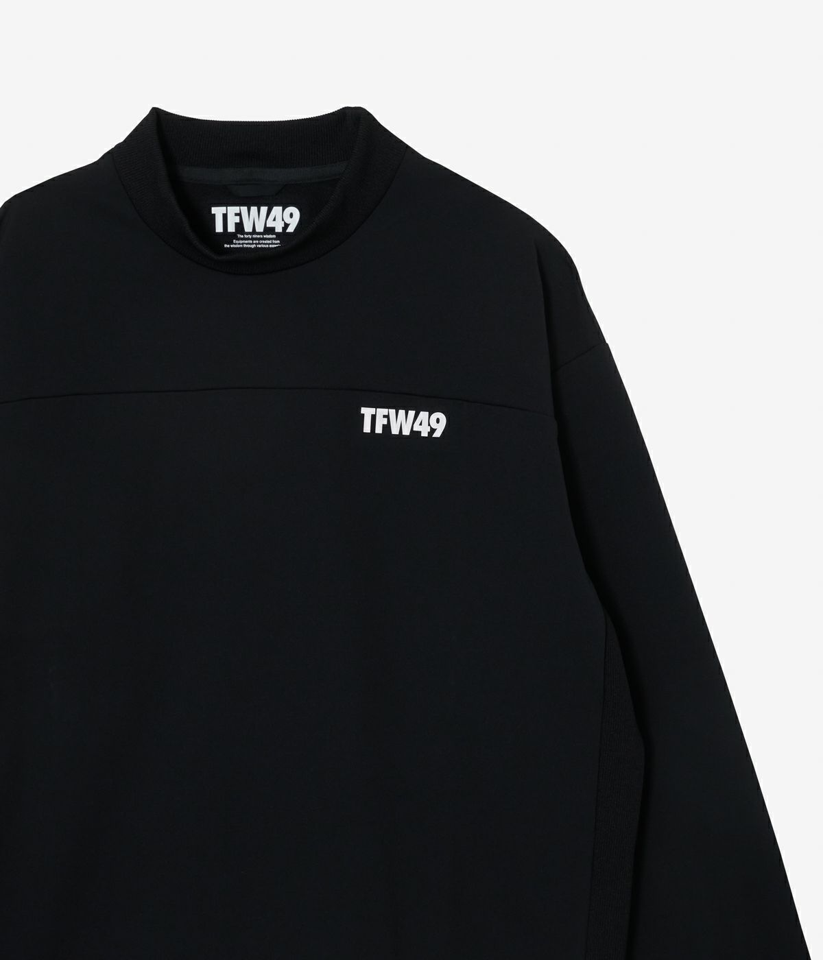 THICK COLLAR CREW NECK PRINT LONG T | TFW49（ティーエフダブリュー 