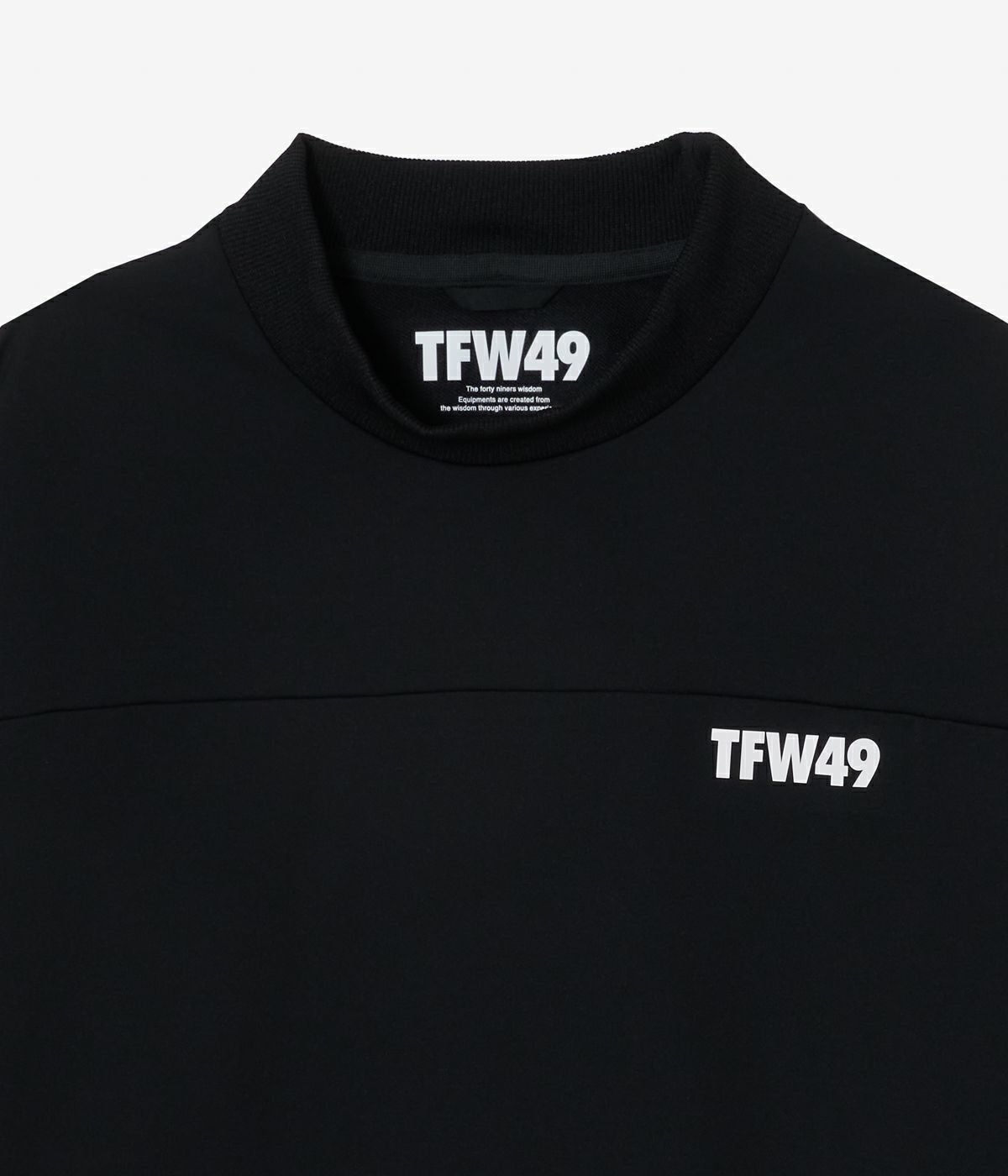 THICK COLLAR CREW NECK PRINT LONG T | TFW49（ティーエフダブリュー 
