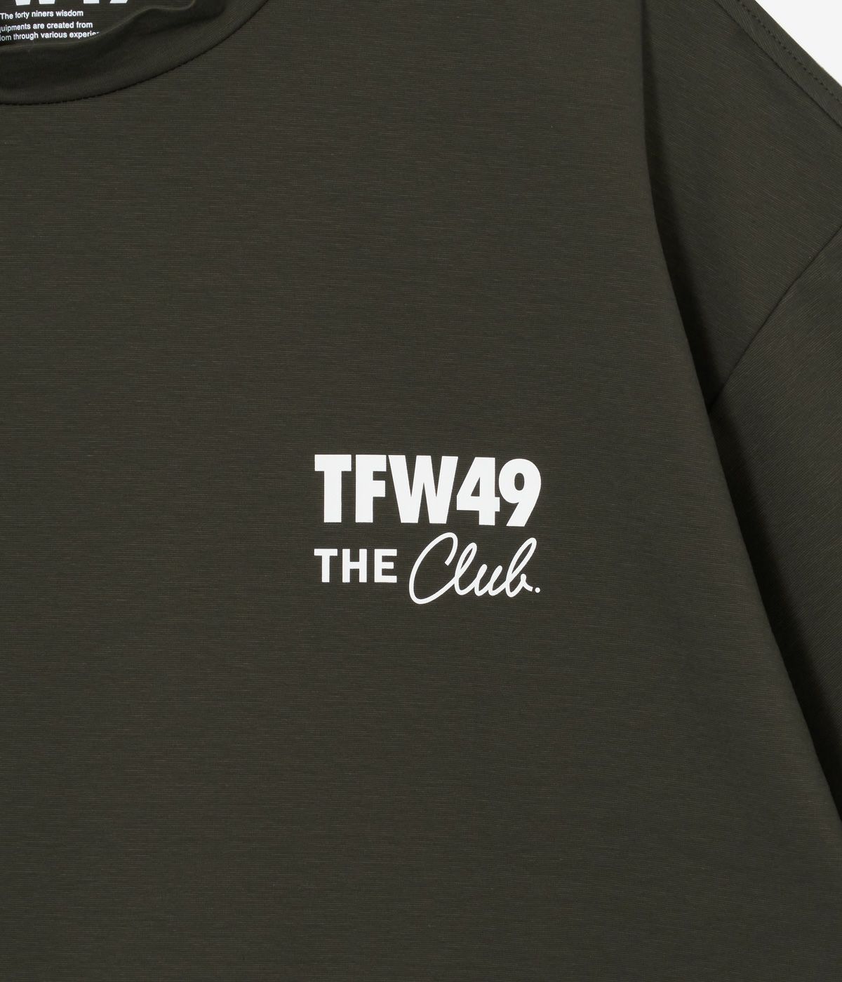 THE CLUB HALF MOCKNECK TEE | TFW49（ティーエフダブリュー