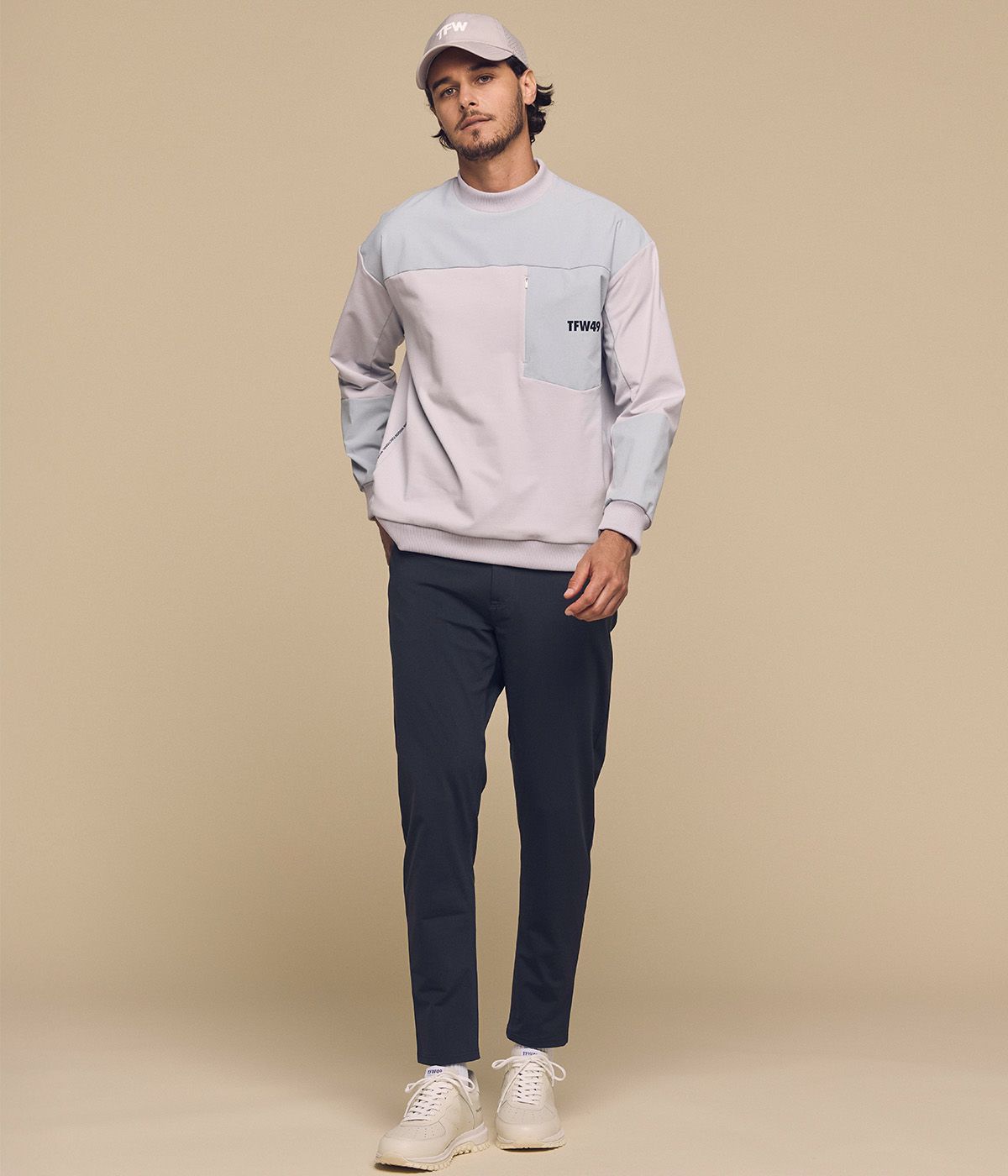 L/S THICK COLLAR CREW NECK SHIRT | TFW49（ティーエフ
