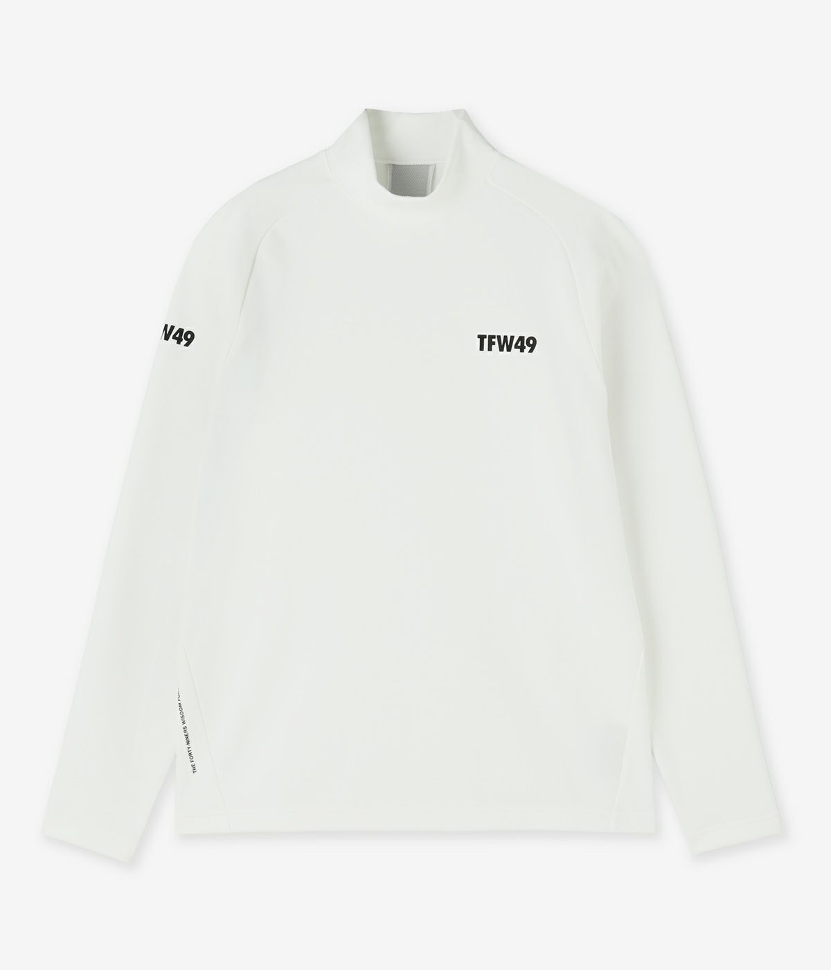 SIDE MESH LONG SLEEVE MOCKNECK | TFW49（ティーエフダブリュー 