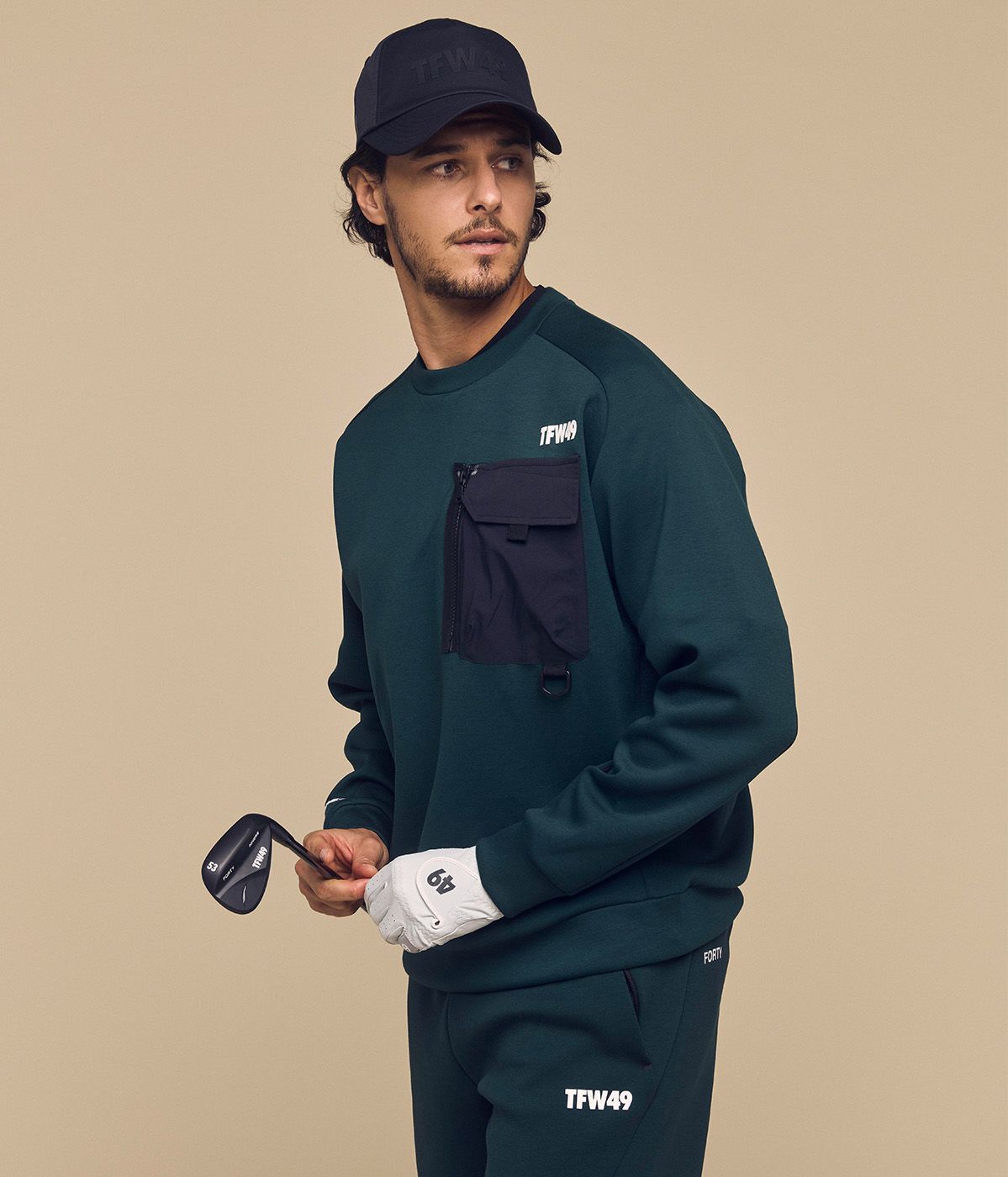 CARDBOAD DIFFERENT MATELIAL CREW | TFW49（ティーエフダブリュー