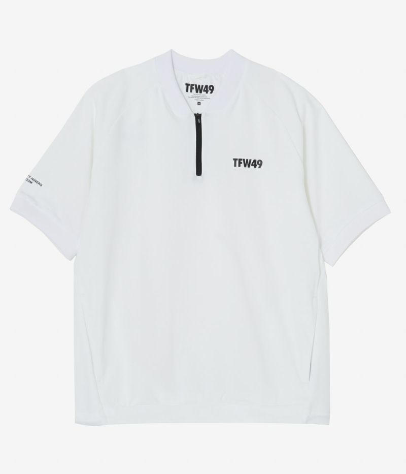 TFW49 ポロシャツ半袖　新品XLサイズ TFW49 - SIDE MESH POLO / サイドメッシュ バックプリント