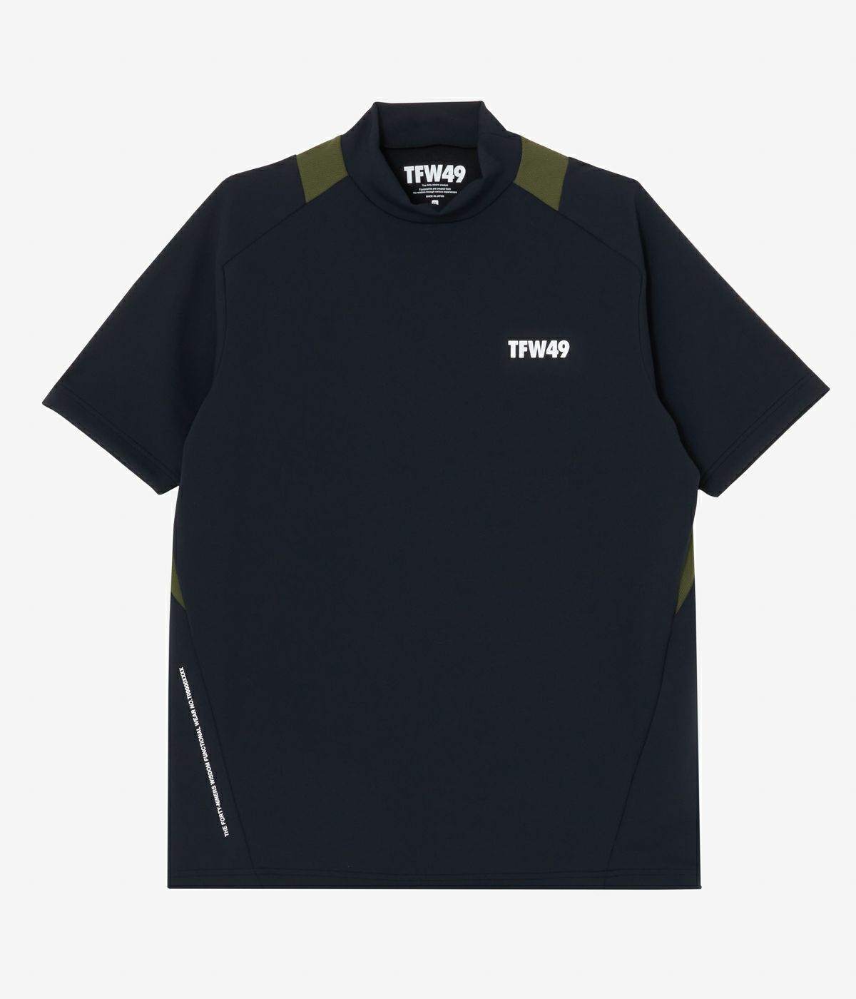 SIDE MESH SHORT SLEEVE MOCKNECK | TFW49（ティーエフダブリュー 