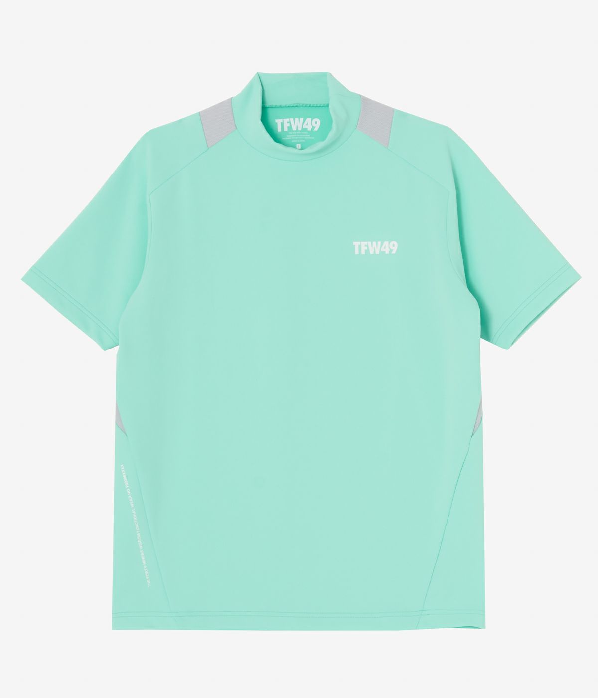 SIDE MESH SHORT SLEEVE MOCKNECK | TFW49（ティーエフ