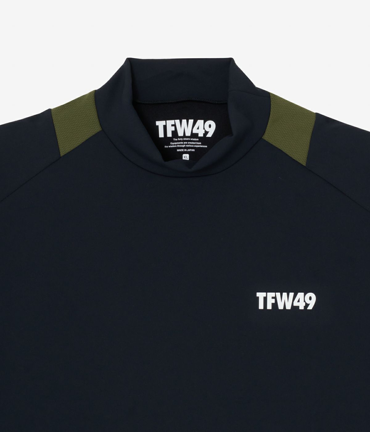 SIDE MESH SHORT SLEEVE MOCKNECK | TFW49（ティーエフ