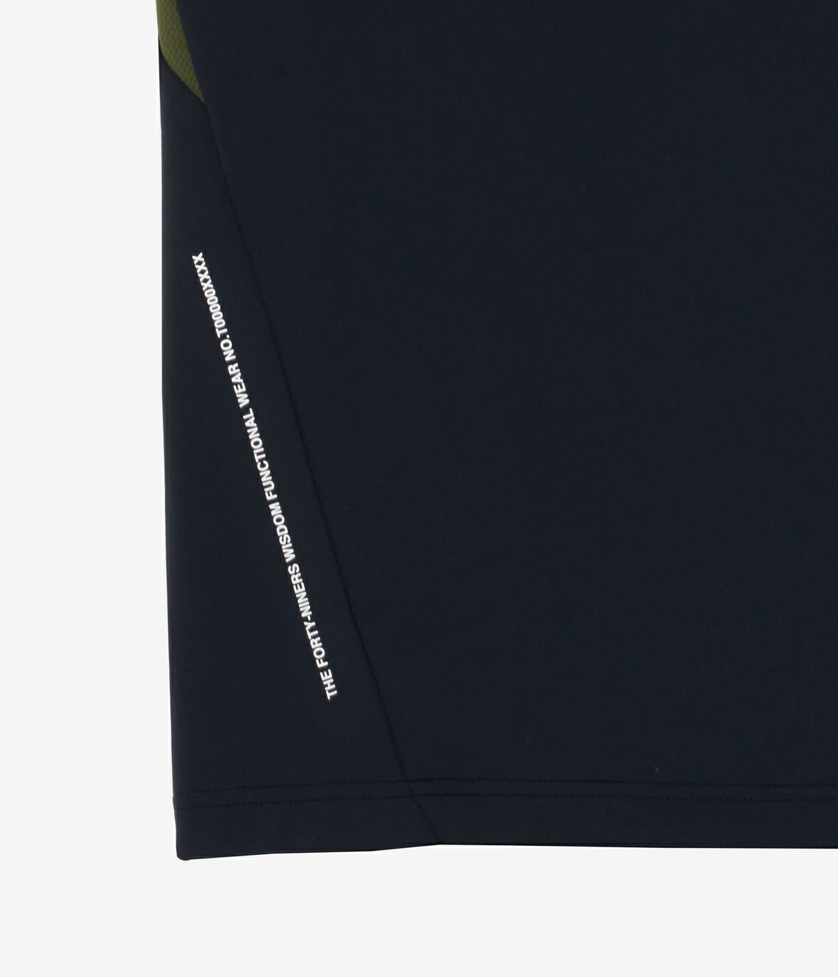 SIDE MESH SHORT SLEEVE MOCKNECK | TFW49（ティーエフ