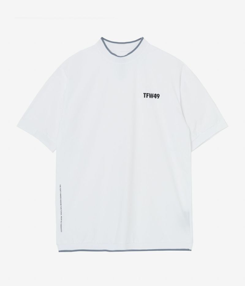 ○★新品未使用　TFW49　リラックス　モックネックTシャツ　L　ホワイト RELAX HALF MOCKNECK | TFW49（ティーエフダブリュー）Official