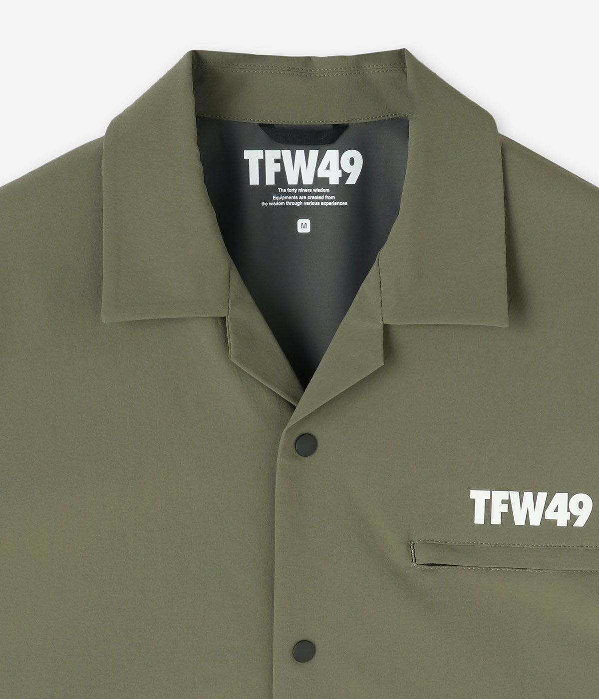 COMBINATION OPEN COLLAR SHIRT | TFW49（ティーエフダブリュー