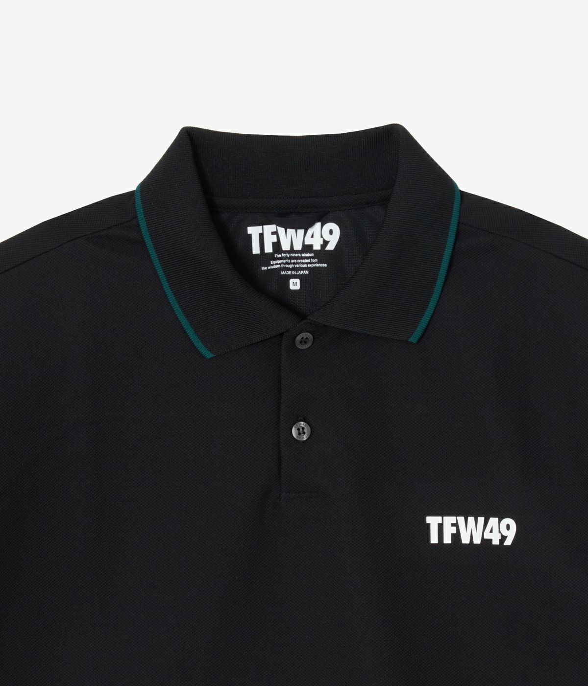 RELAX COLLARLESS HALFZIP POLO | TFW49（ティーエフダブリュー