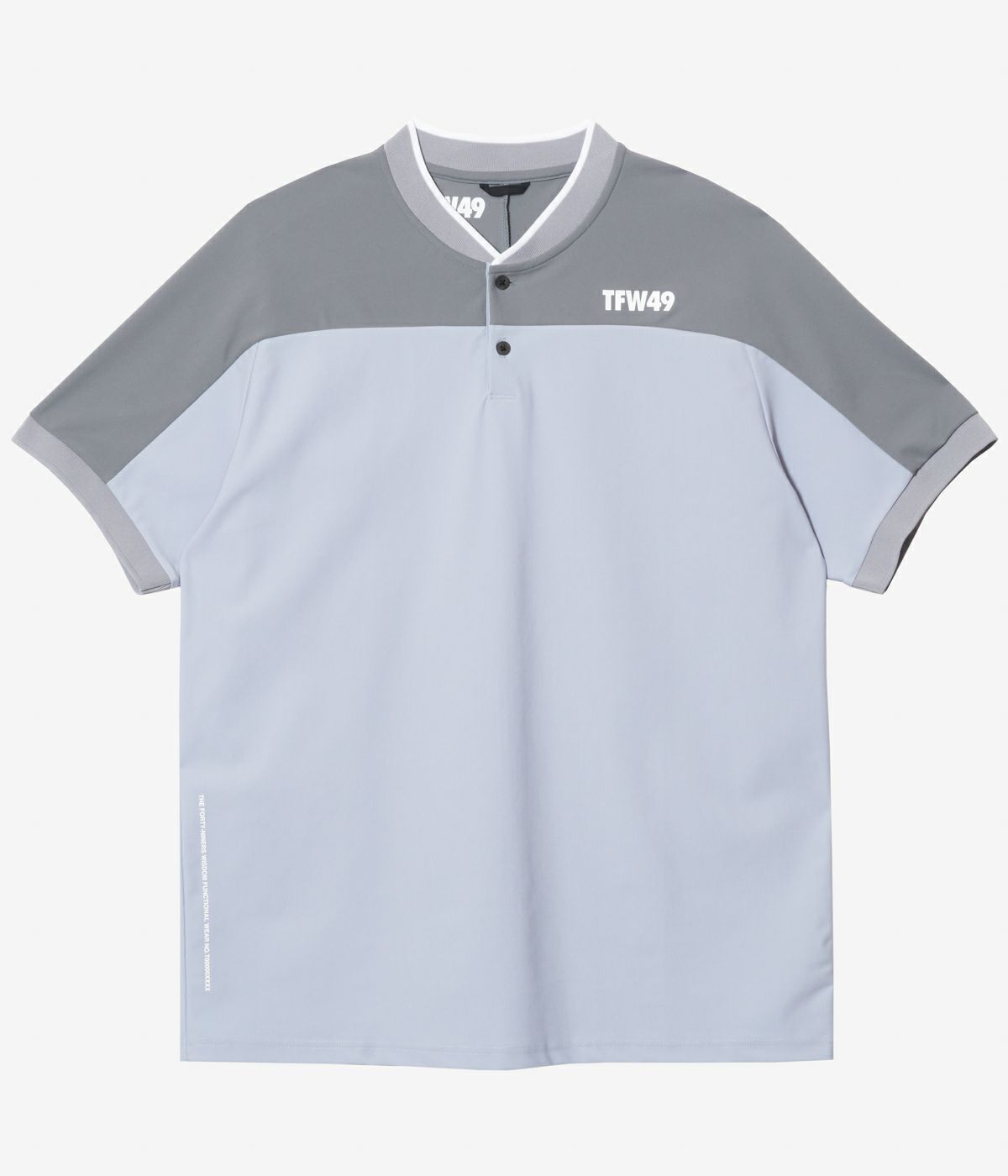 SIDE MESH COLLARLESS POLO | TFW49（ティーエフダブリュー）Official 