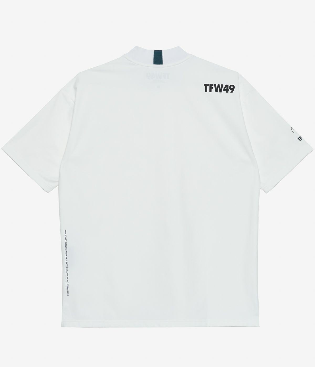 TFW49 HALF MOCKNECK TSHIRT / WHITE | TFW49 | rumbleFISH