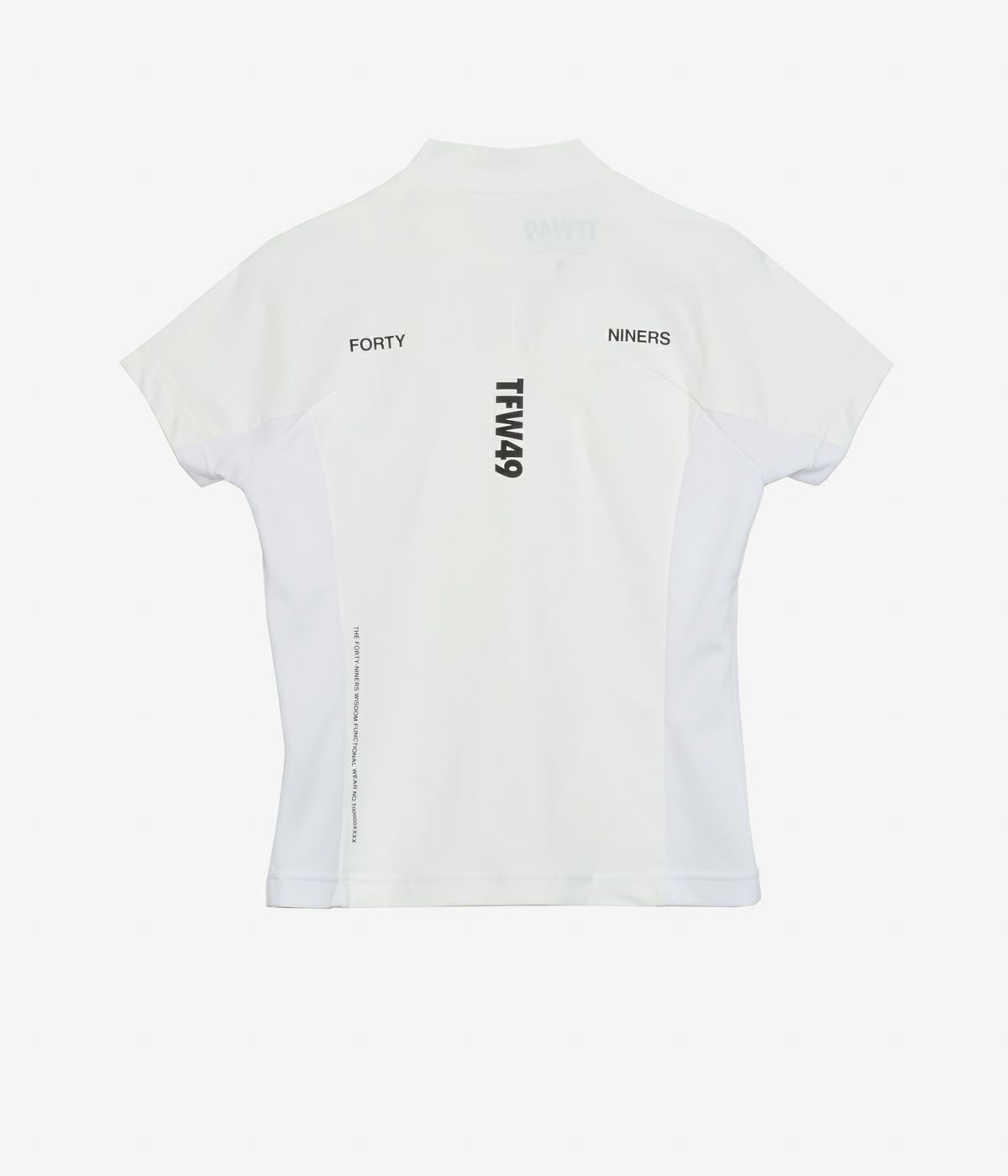 SIDE MESH SHORT SLEEVE MOCKNECK | TFW49（ティーエフダブリュー