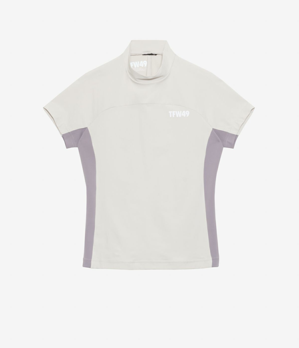 SIDE MESH SHORT SLEEVE MOCKNECK | TFW49（ティーエフダブリュー