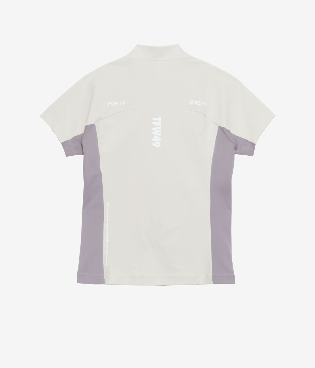 SIDE MESH SHORT SLEEVE MOCKNECK | TFW49（ティーエフダブリュー