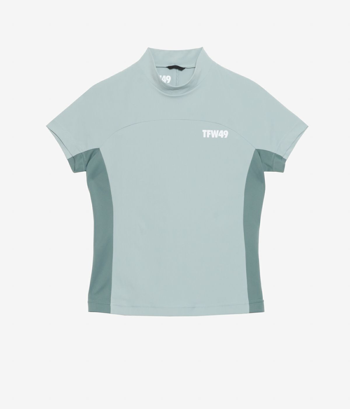 SIDE MESH SHORT SLEEVE MOCKNECK | TFW49（ティーエフダブリュー
