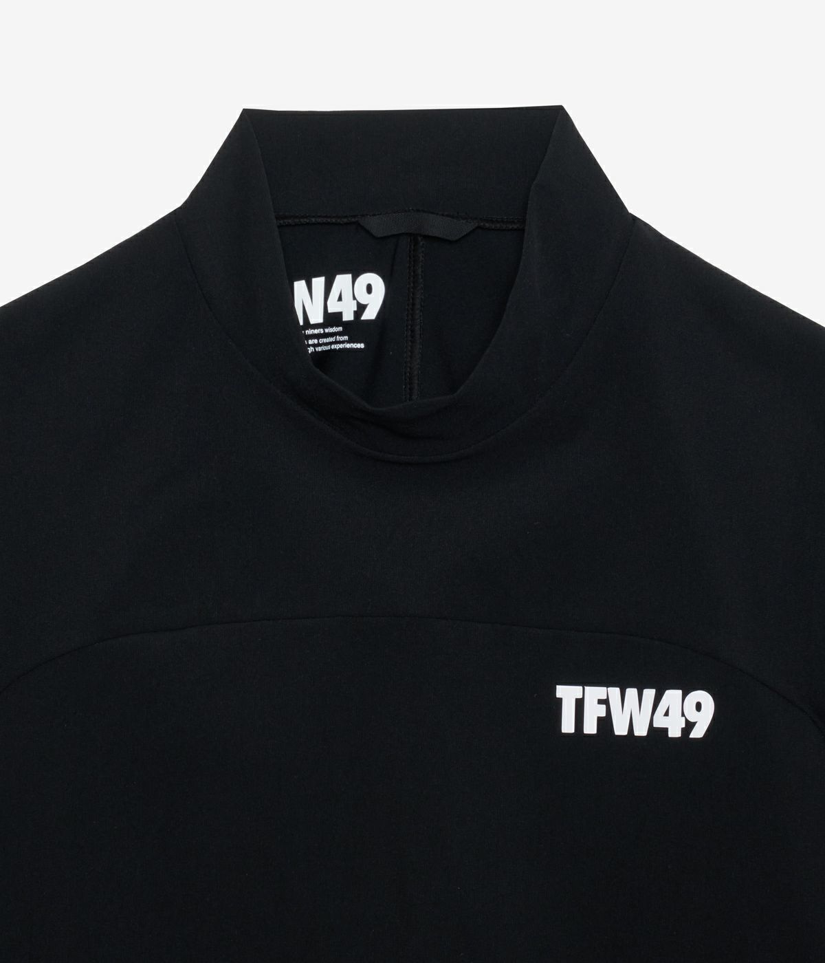 SIDE MESH SHORT SLEEVE MOCKNECK | TFW49（ティーエフダブリュー