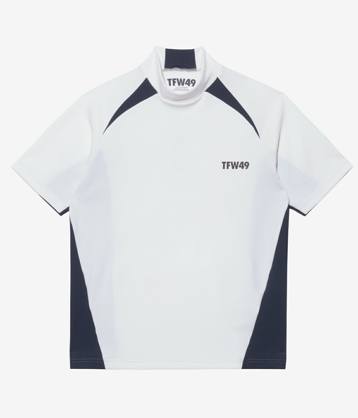 SIDE PANEL SHORT SLEEVE MOCKNECK | TFW49（ティーエフ