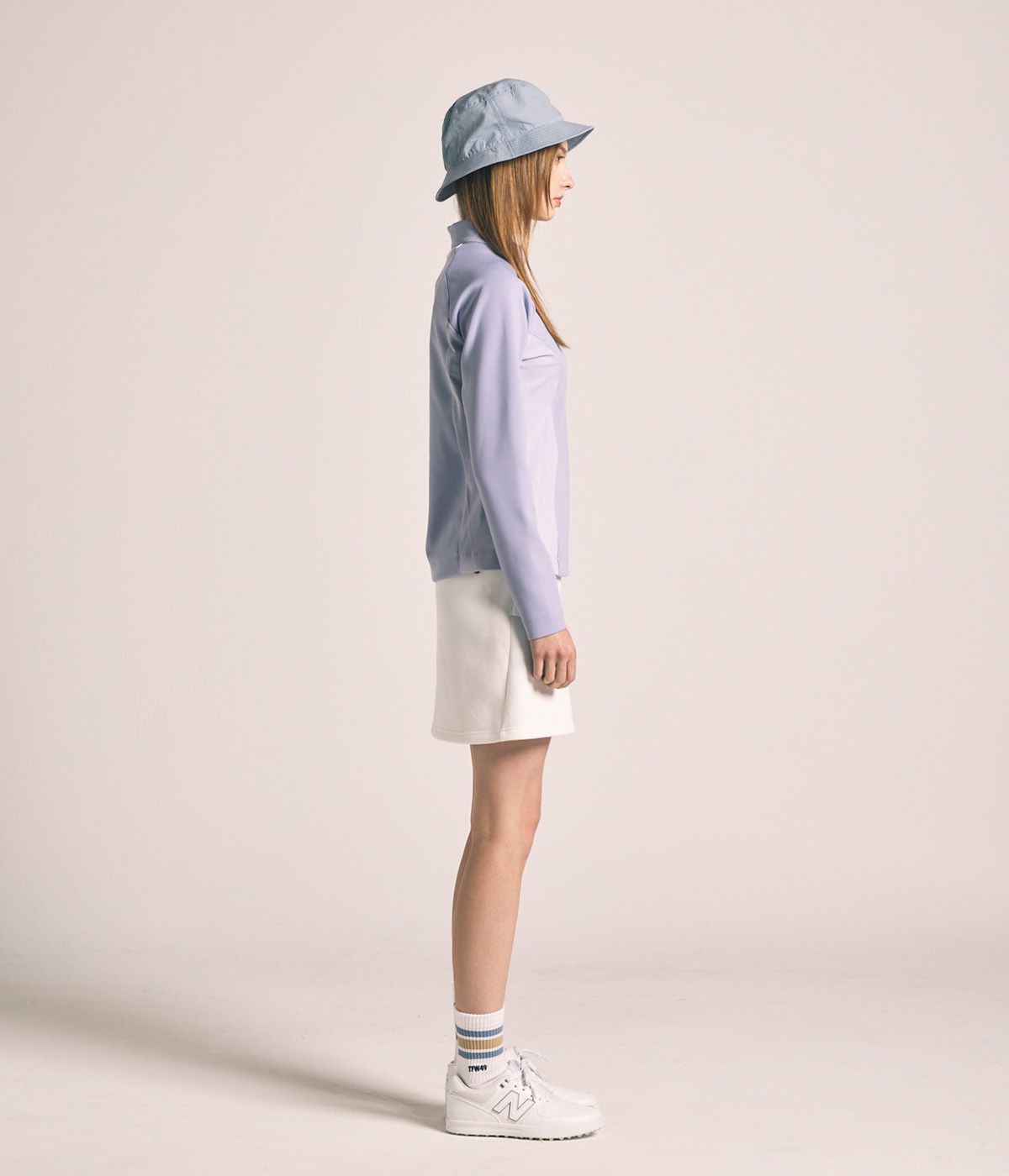 TFW49 MOCK NECK HALF ZIP GREY サイズL MOCK NECK HALF ZIP | TFW49（ティーエフダブリュー）Official EC Store