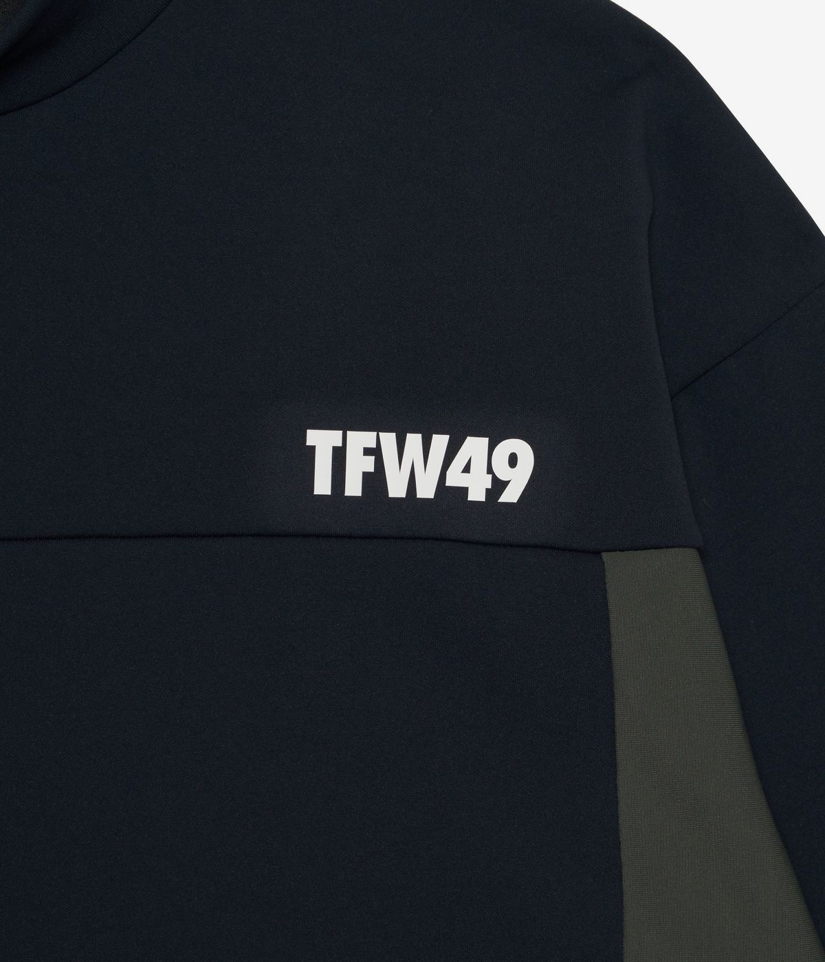 WIDE LONG SLEEVE MOCKNECK TEE | TFW49（ティーエフダブリュー