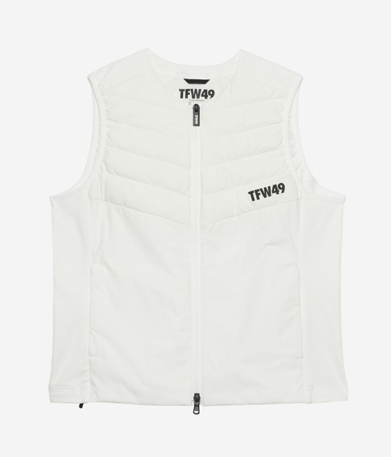 SHIELD WARMER COLLARLESS VEST | TFW49（ティーエフダブリュー